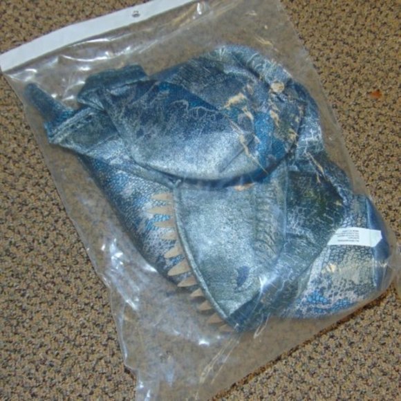 Toddler Blue Dinosaur Halloween Costume 3T/4T Jurassic Park Velociraptor Boys - Picture 5 of 9